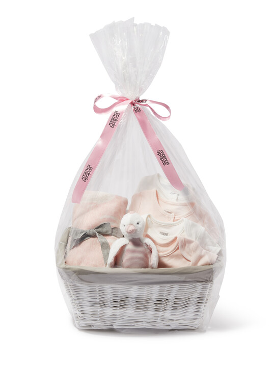 Baby Gift Hamper – Welcome to the World Pink 3 Piece image number 2